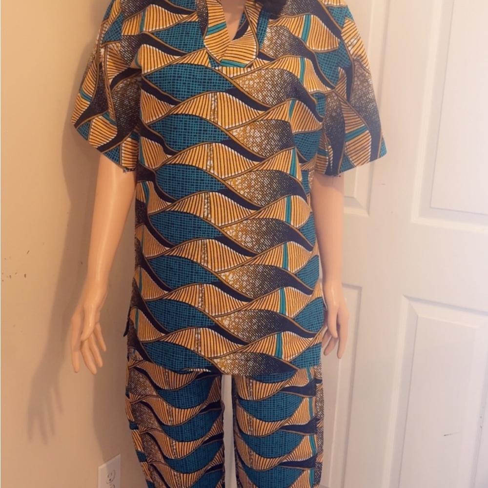 Two 2 Piece Pant Sets Women Outfit Summer Clothes African Dresses Africa Clothes